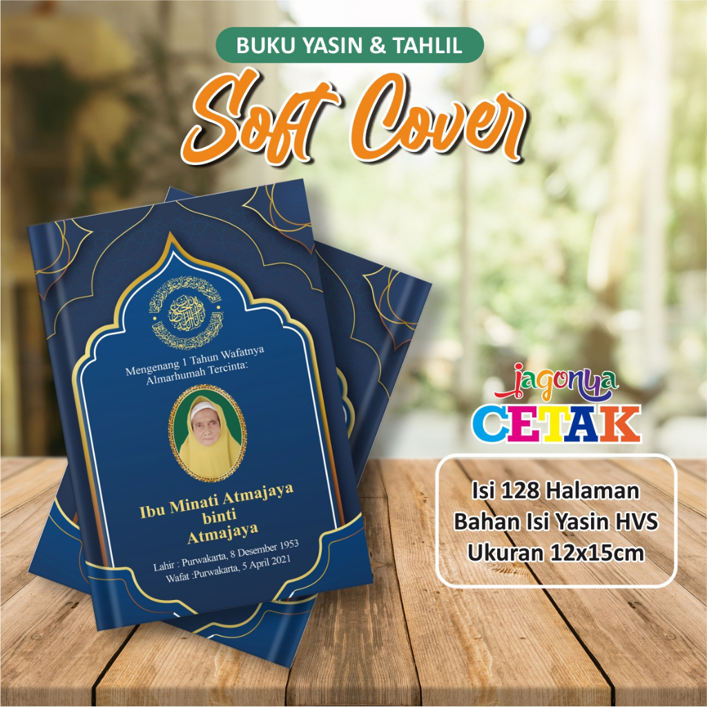 Buku Yasin Soft Cover Custom