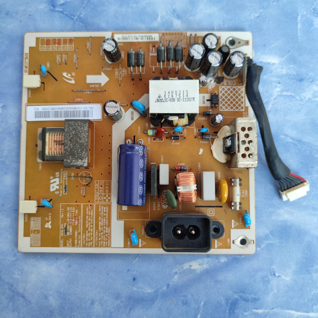 power suplay regulator psu tv Samsung LA19D400 LA19D400E1 XXD