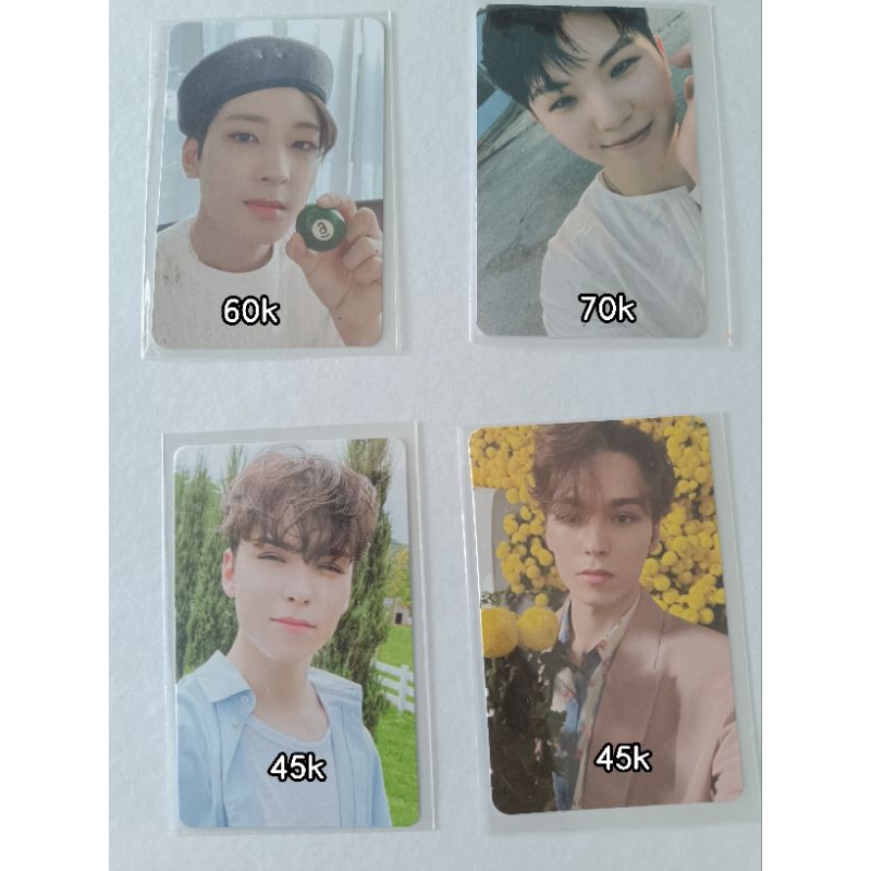 Photocard wonwoo woozi vernon your choice bola bunga soco ld m2u