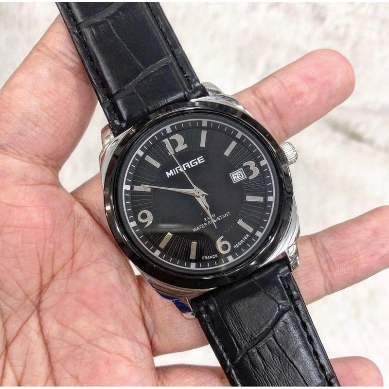 MIRAGE ORIGINAL WATCH COWOK KULIT