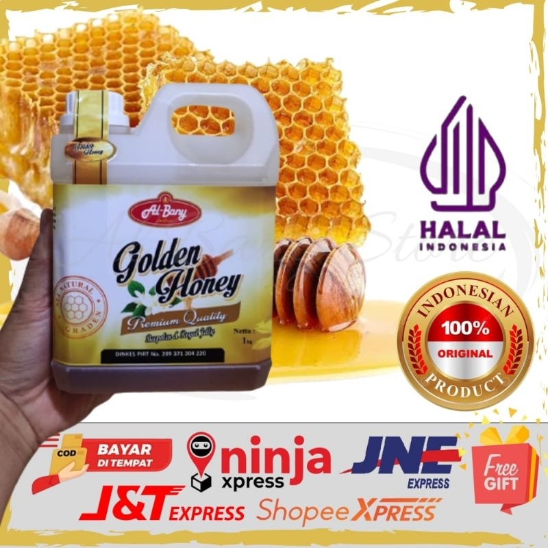 

Ay00! Super Madu Hutan Golden Honey Al-bany Nett 1kg