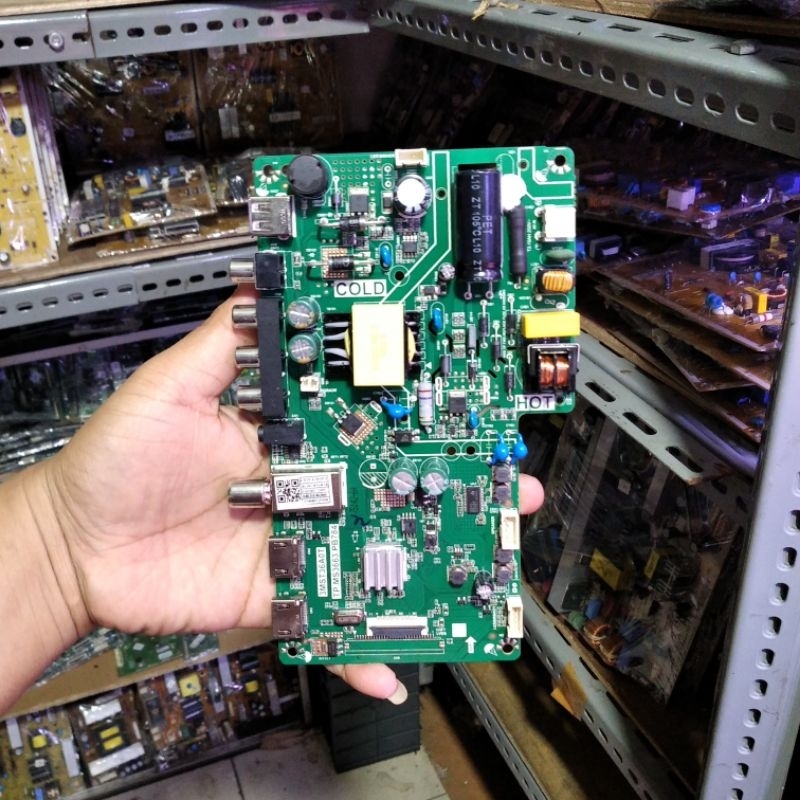 TCL 32B3 (DIGITAL TV-T2) MAINBOARD - MOTHERBOARD - MESIN TV - MB TV LED TCL L32B3