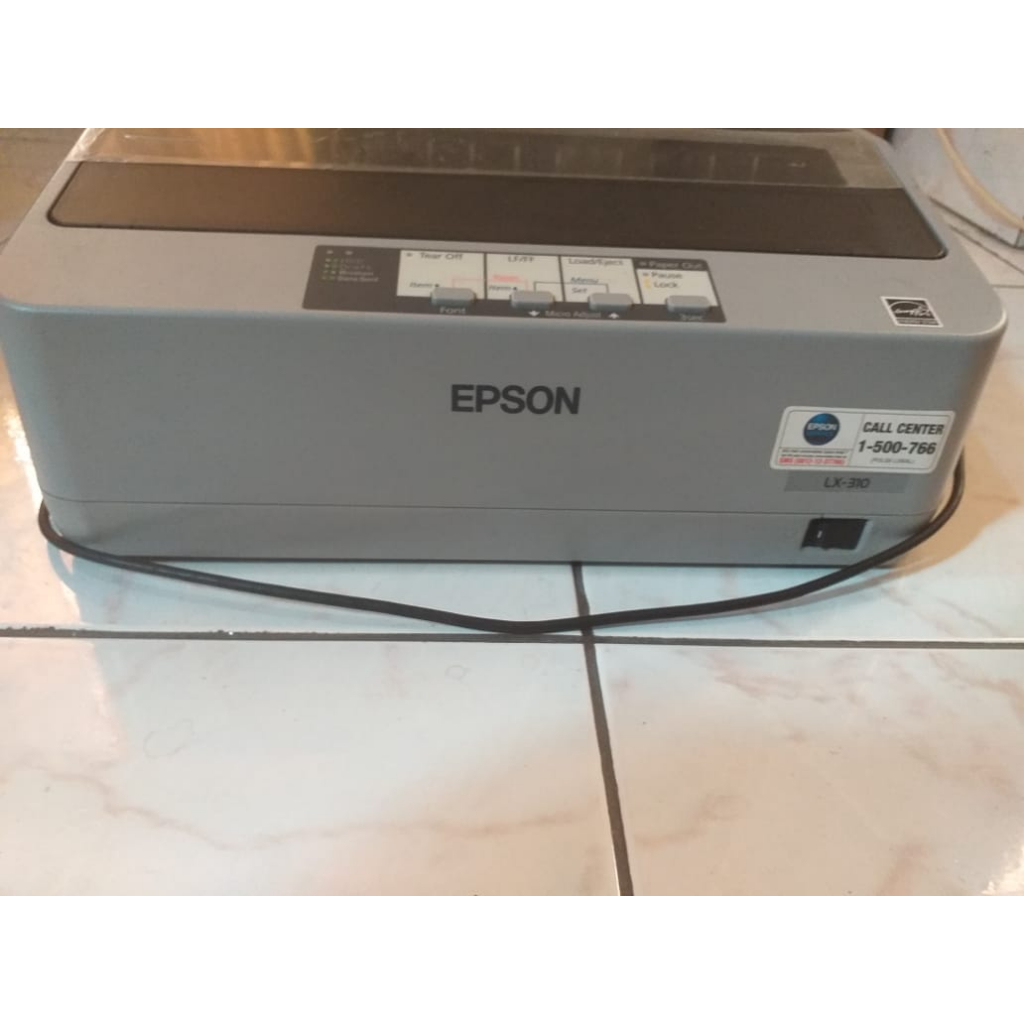 Printer epson LX 310 / LX310 / LX-310 DOT MATRIX Bekas 95% Baru