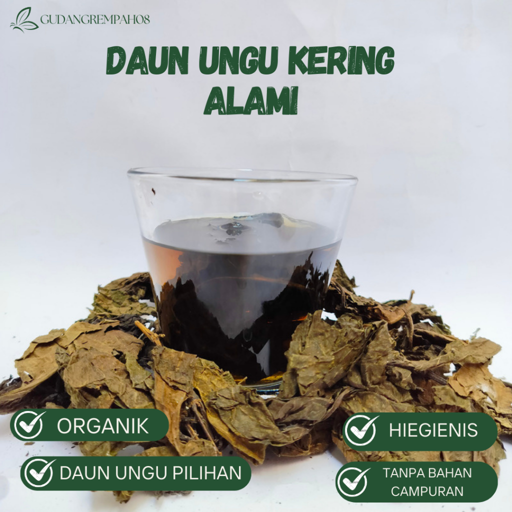 

DAUN UNGU KERING PILIHAN KUALITAS PREMIUM