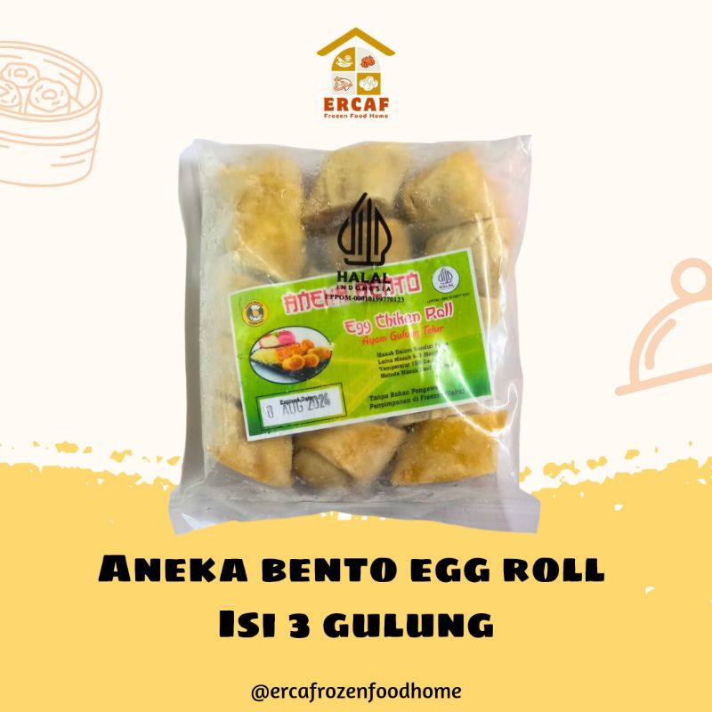 

ANEKA BENTO EGG CHICKEN ROLL