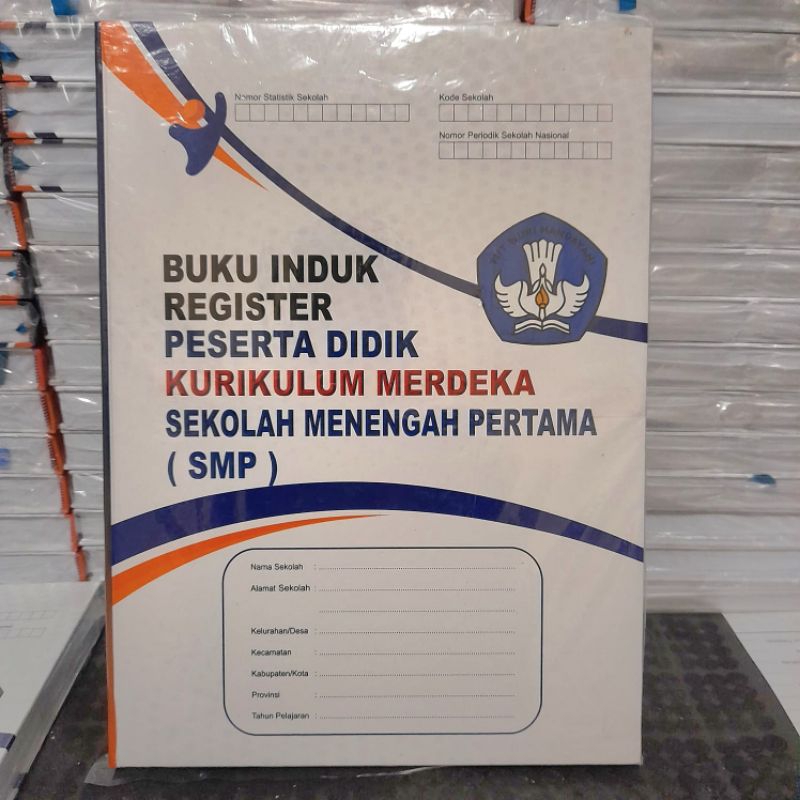 

BUKU INDUK REGISTER SMP KURIKULUM MERDEKA BEWARNA