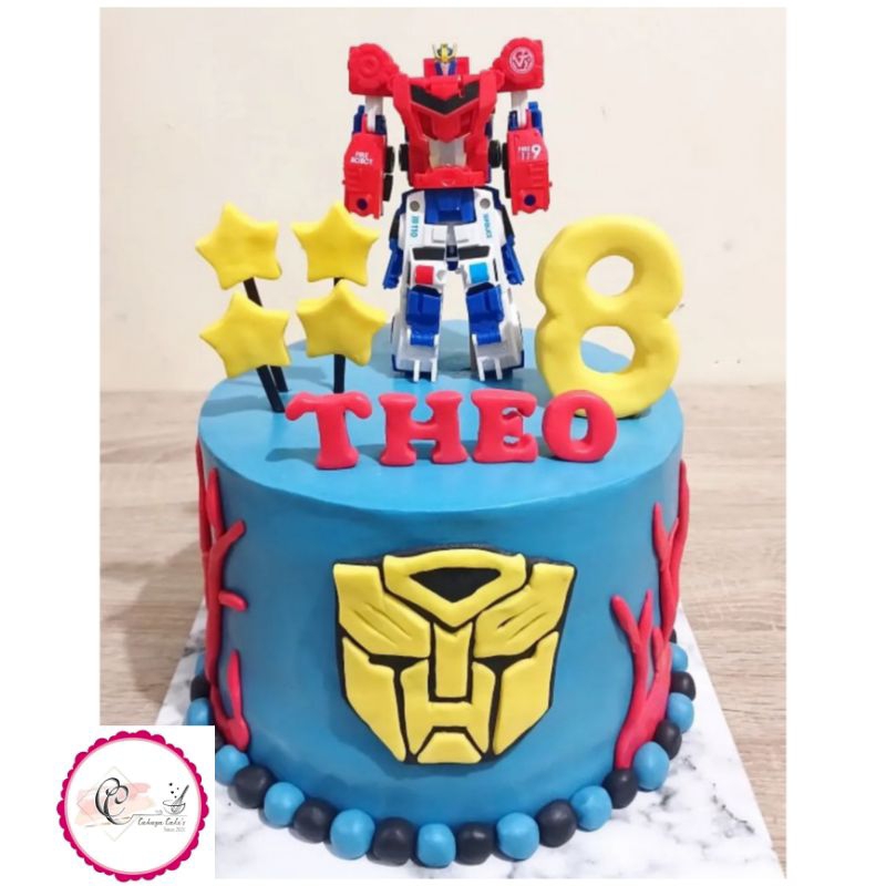 

Transformer Cake / Kue Ulang Tahun Transformers / Ku Ultah Robot