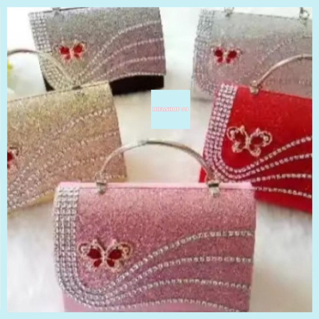 Tas Selempang Pesta Kondangan Mantenan Resepsi Wanita Elegan Bahan Sintetis