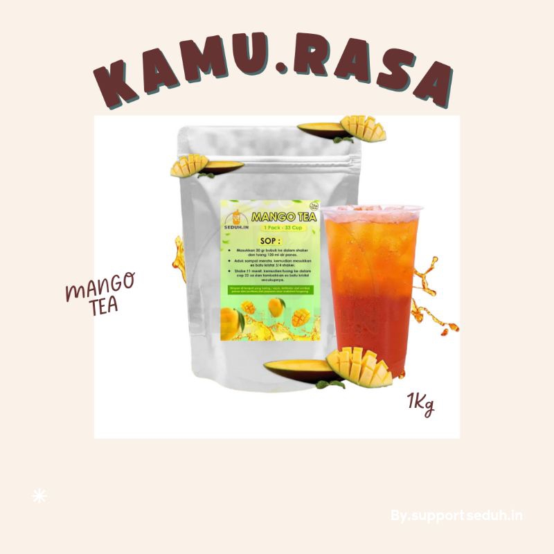 

BUBUK POWDER MANGO TEA 1Kg