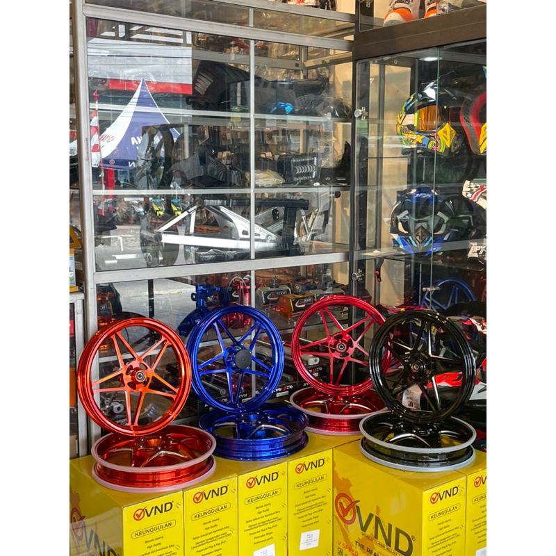 VELG VND V SPEED (bintang) V2 (GEN 2) BEAT/SCOOPY/VARIO/ STYLO ORIGINAL VND RACING