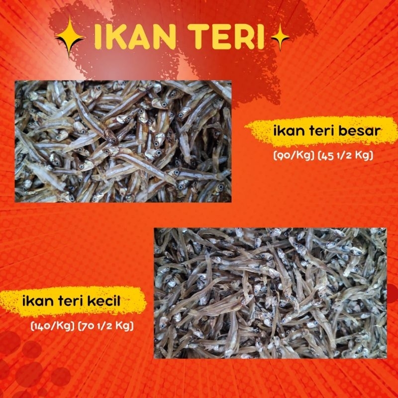 

ikan teri (mairo) kering