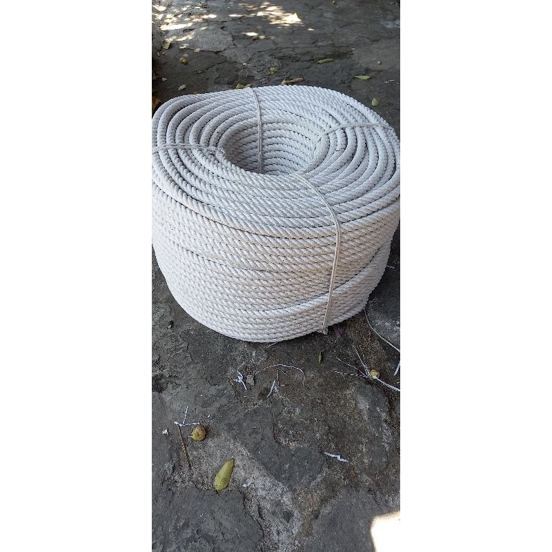 TALI katun 14mm tali tambang kuralon meteran