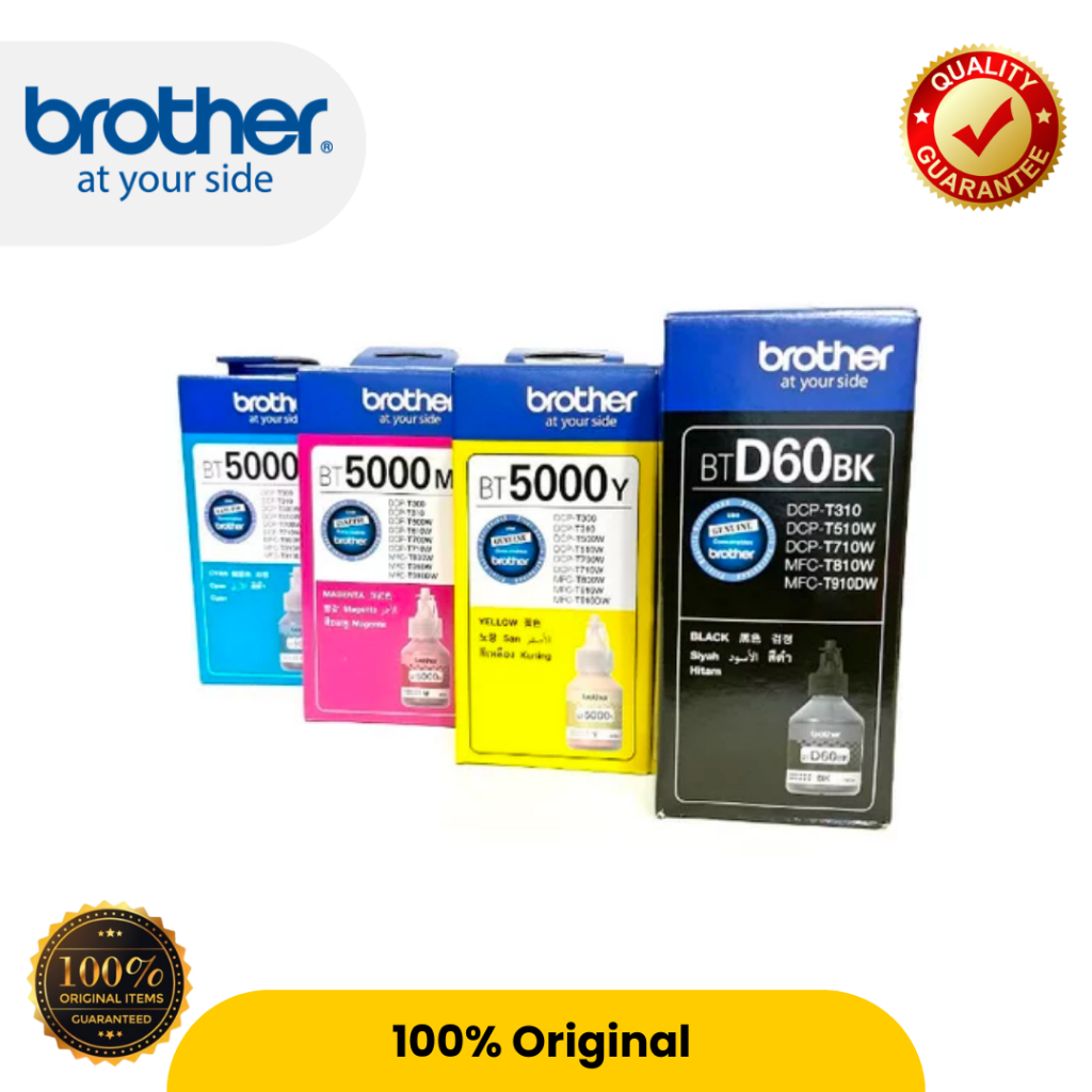Tinta Brother BT D60 BT5000 FOR DCP-T310, DCP-T510W, DCP-T710, DCP-T81