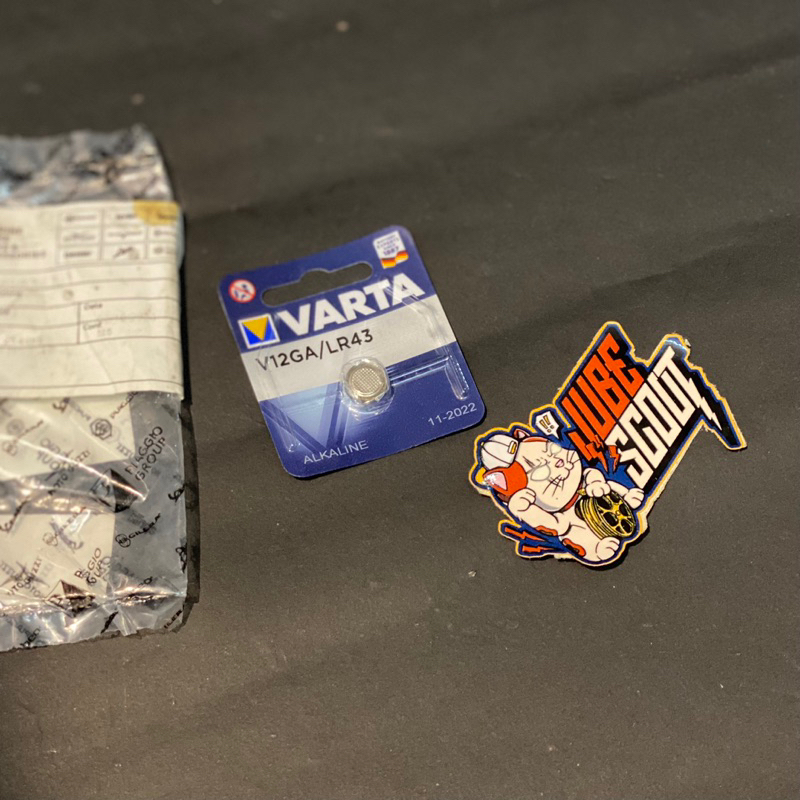 Baterai Jam Original Piaggio Vespa S LX LXV GTS 2V 3V IGET Non Facelift