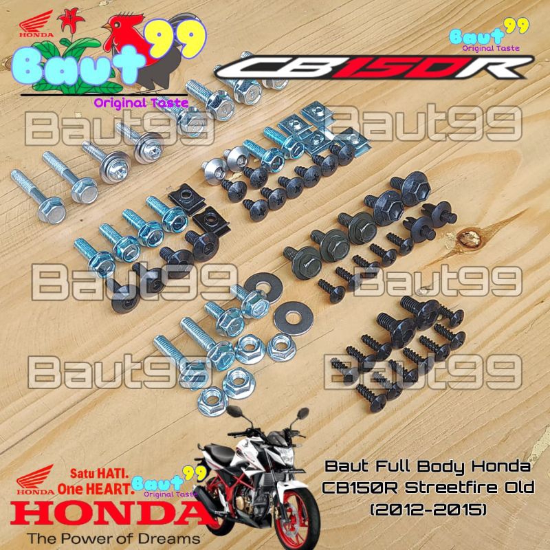 Baut Fullset body Honda CB150R old