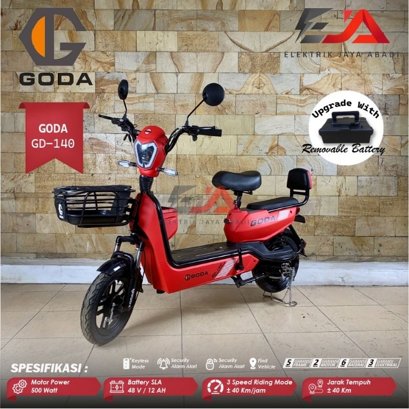 Sepeda listrik GODA 140