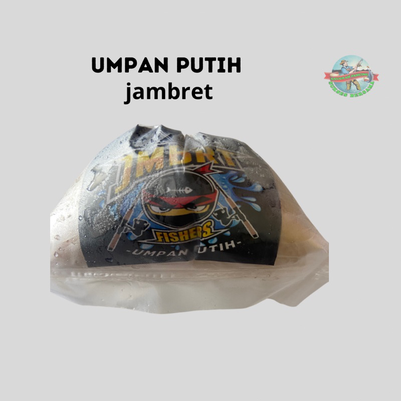 Umpan JAMBRET Putih Umpan Ikan Mas Siap Pakai