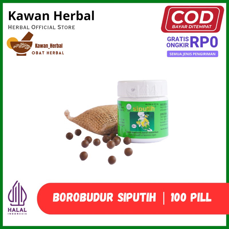 

Si putih 100 pil. Membantu mengurangi lendir yang berlebihan 100% Original Asli Herbal