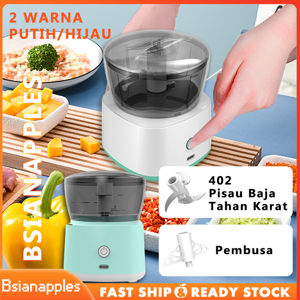 Blender Daging Chopper Stainless 300ml Penggiling Daging Multifungsi Meat Grinder Chopper Blender daging / Choper bumbu