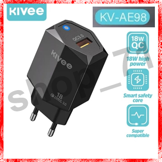 [S71] KIVEE AE98 QC3.0 18W USB Wall Charger Fast Charging