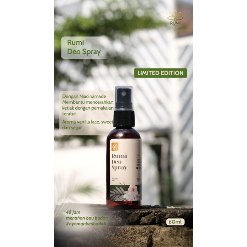 Rumi Lima Waktu - Deo Spray 60ml