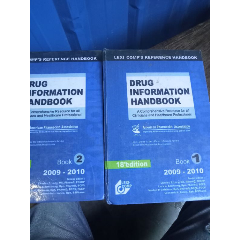 buku drug information handbook jilid 1 dan 2