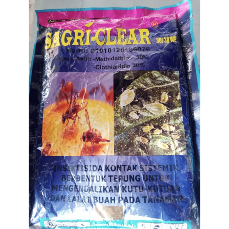 obat pertanian insektisida SAGRI-CLEAR 100gr