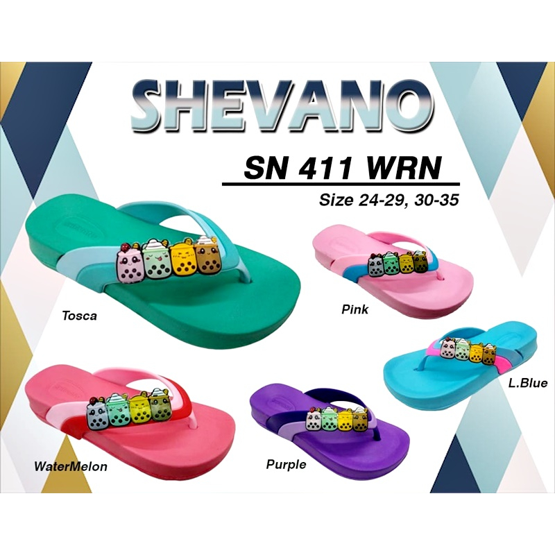 Sandal Japit Anak Remaja Boba Shevano Murah