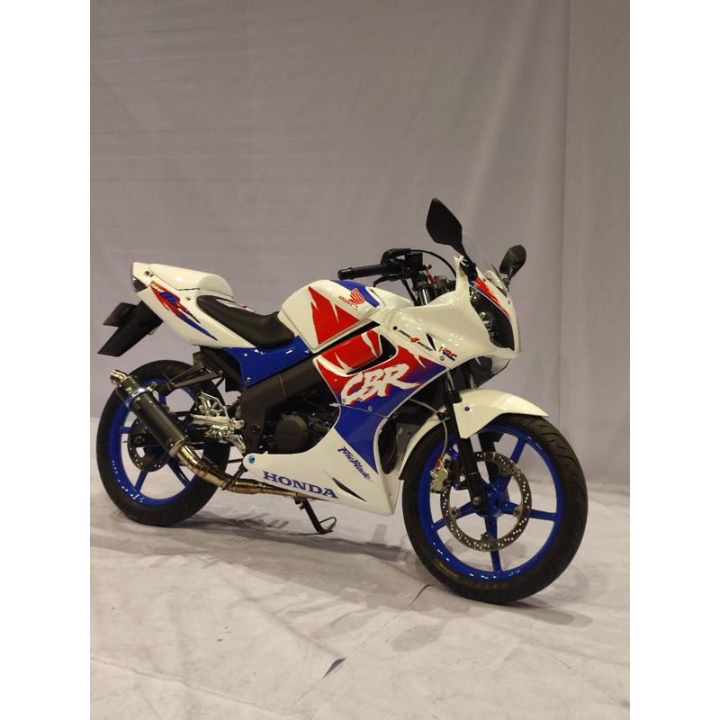 striping cbr old custom plus tanki biru