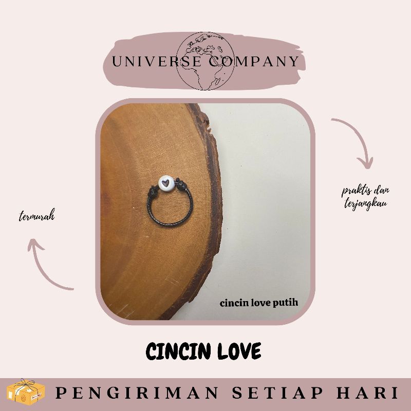 [UC] CINCIN LOVE / CINCIN TALI KOREA / CINCIN DIY