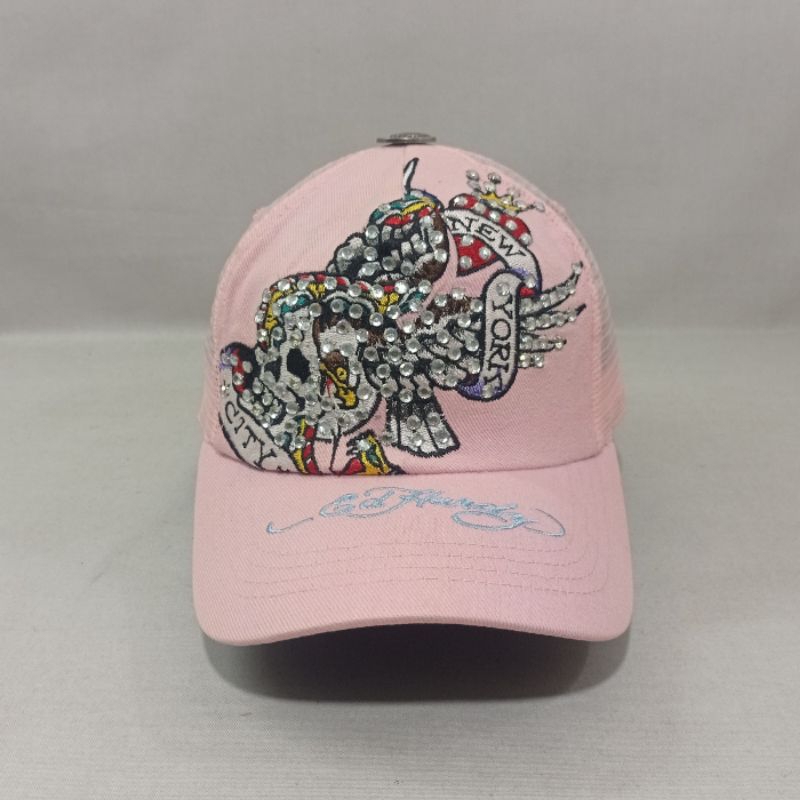 Topi Trucker Cap Ed Hardy New York Second Original