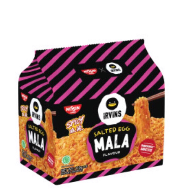 

irvins salted egg mala Mie / Mie mala irvins salted egg per pcs