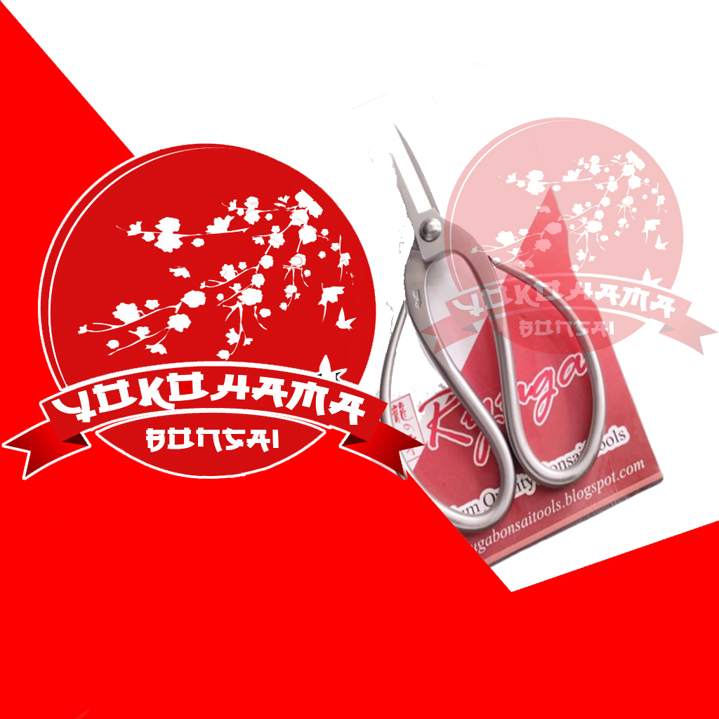 YOKOHAMA BONSAI - Alat Bonsai, Gunting Cabang/akar, Gunting Ryuga Stenlis, RS 04