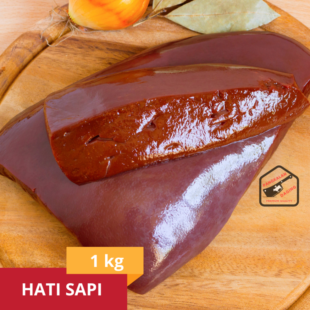 

Hati Sapi 1 kg / Beef Liver 1 kg