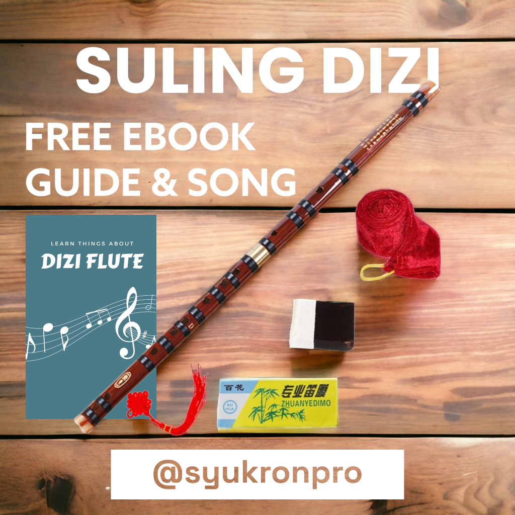 🇮🇩INDO🇮🇩 SULING BAMBU DIZI CHINA FLUTE SERULING BAMBOO