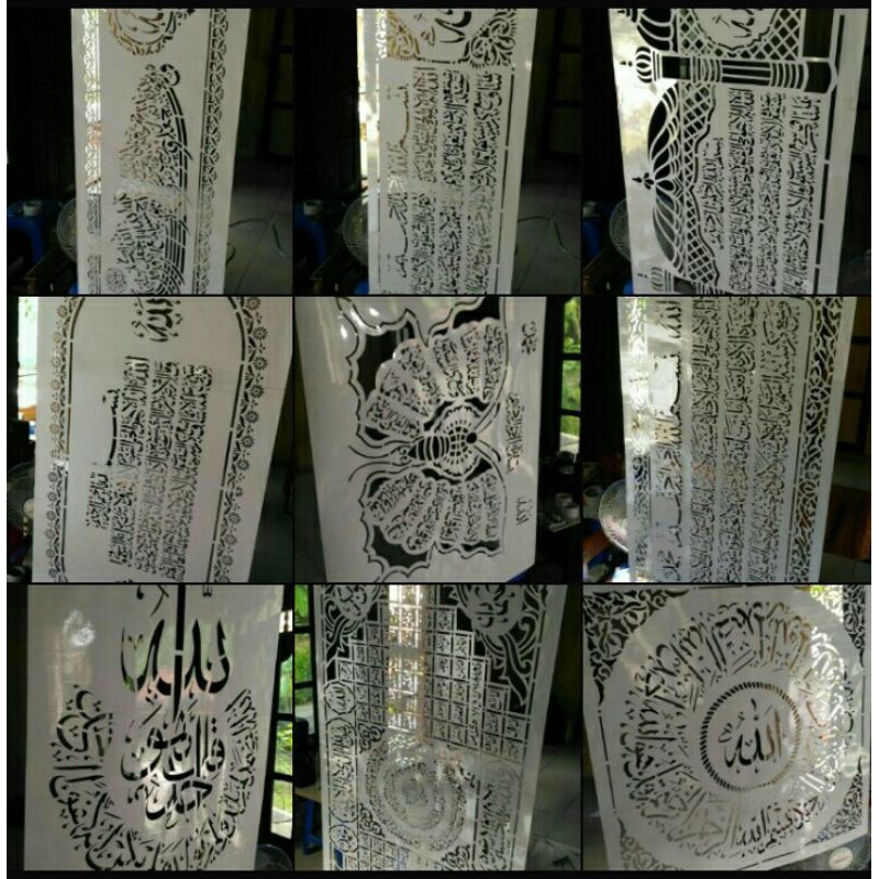 MaL/Cetakan Kaligrafi (Banyak Pilihan motifnya) #002