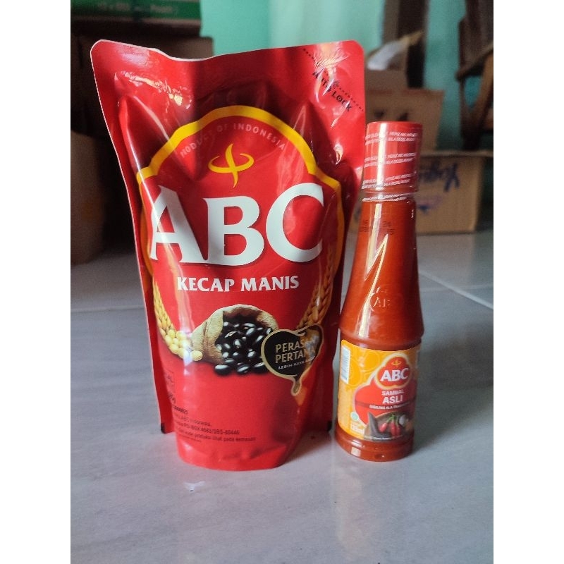 

Kecap ABC 685 ml + saos Abc(paket budling)