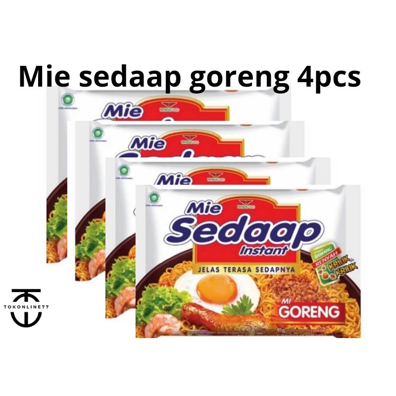 

COD / mie sedaap goreng 4pcs