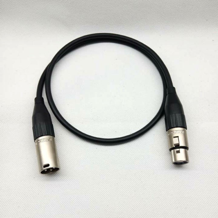 Kabel Audio Canare + Jack Amphenol XLR Male To Amphenol XLR Female - 10 Meter