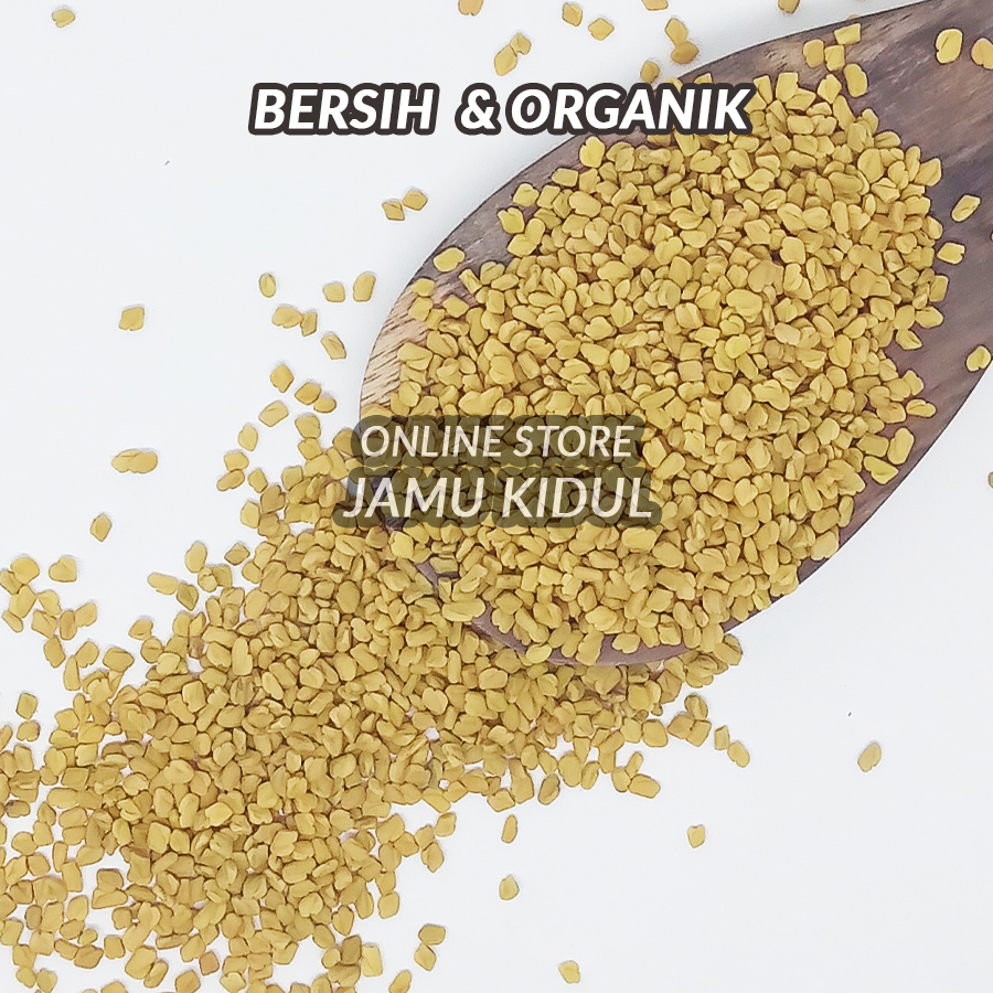 Biji Klabet 1 kg atau Methi Seeds Organik - Kualitas Super