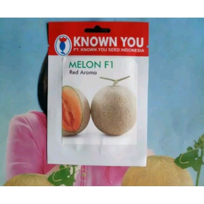 Benih Bibit Melon Red aroma Cap Panah Merah