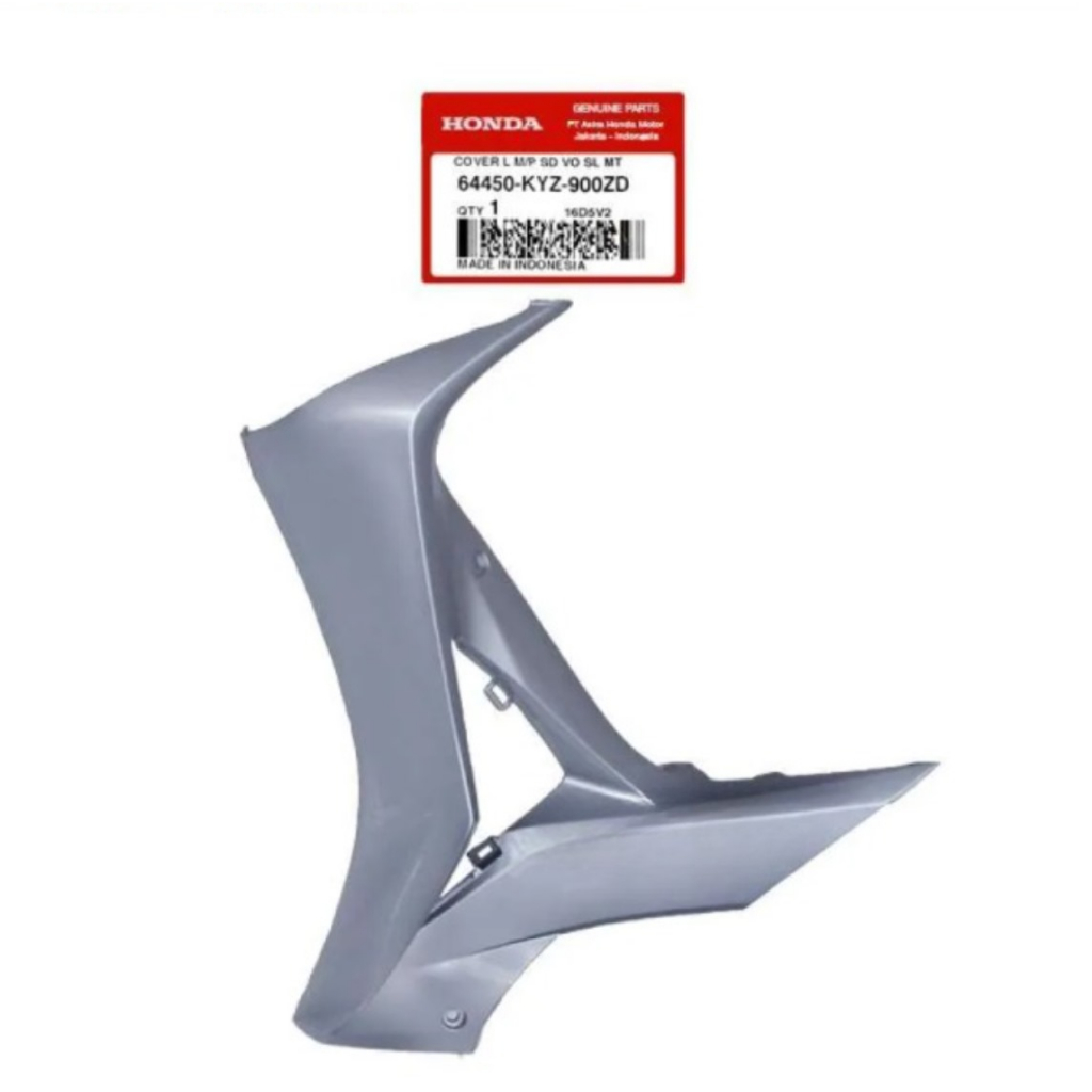 Cover L M/P SD Silver – Supra X 125 Helm In - 64450KYZ900ZD