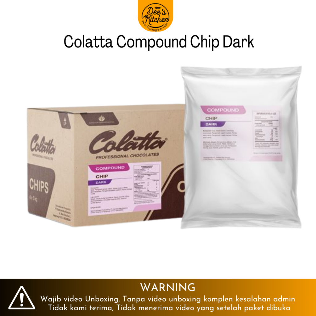 

[Repack 500gr] Colatta Chocochips Coklat chips 500gr - Repack