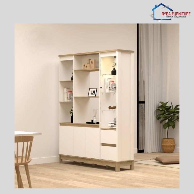 PENYEKAT RUANGAN/DIVIDER RUANGAN/PARTISI RUANGAN/RAK BUKU/RAK DISPLAY - LYRA DIVIDER 150 - OGGI