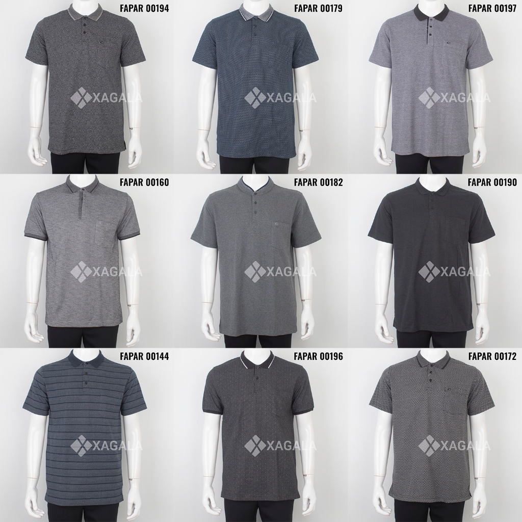 CARDINAL KAOS PRIA DEWASA KAOS COWOK BAJU BAPAK KAOS KERAH WANKY FAPAR