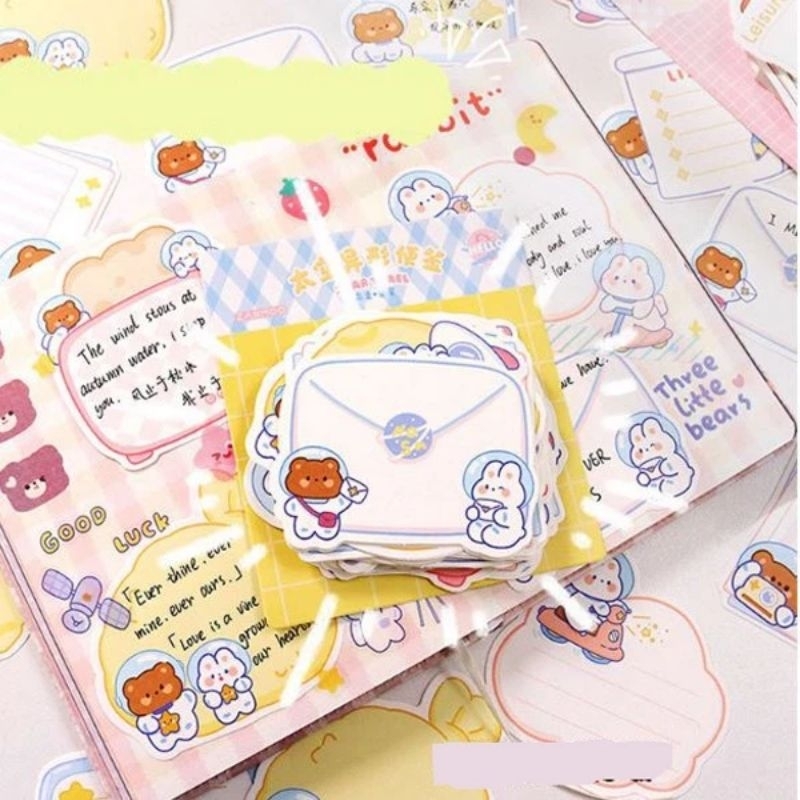 

Cute Deco Paper Memo Jurnal Planner Scrapbook