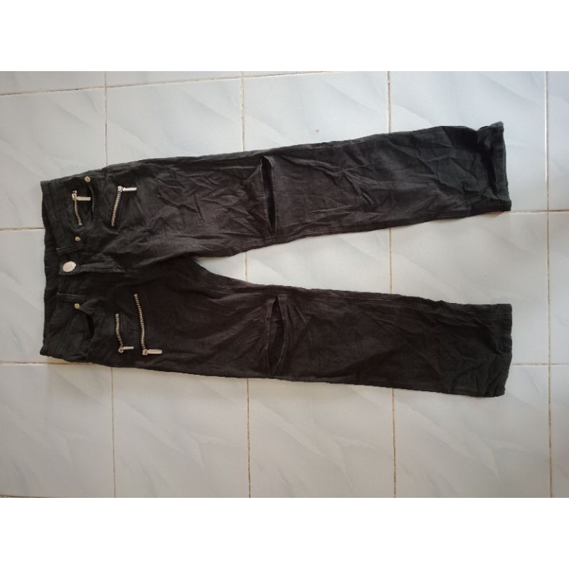 Celana Panjang Biker Lee Rider Tartan