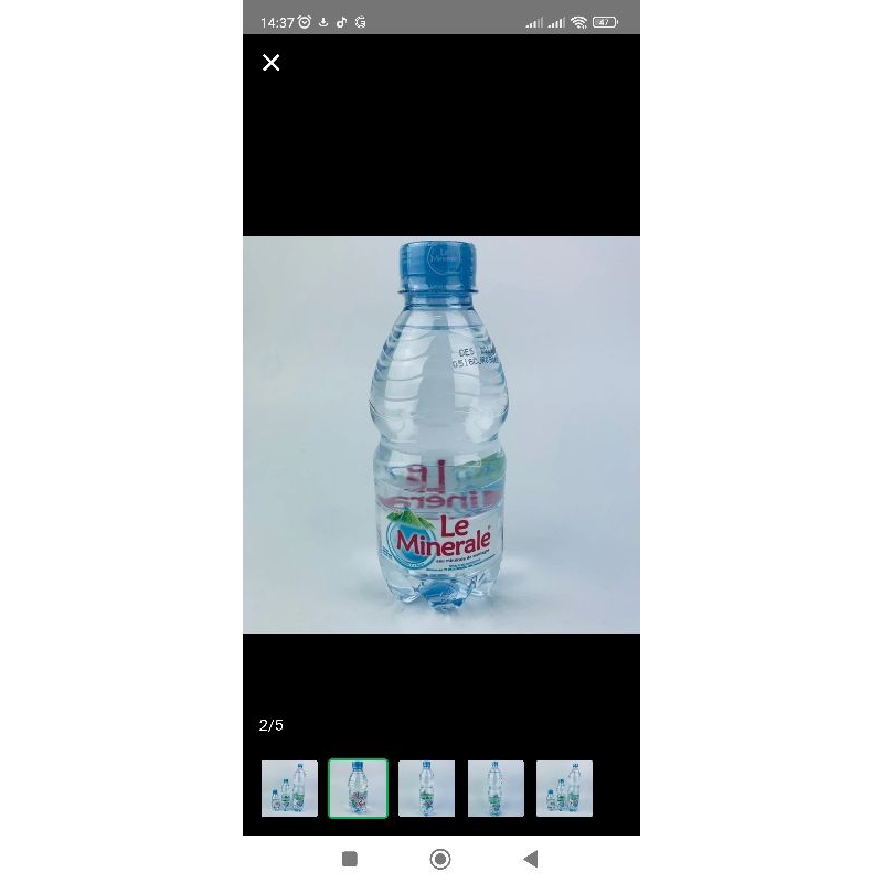 

le minerale 330ml air minum dalam kemasan 1 karton isi 24