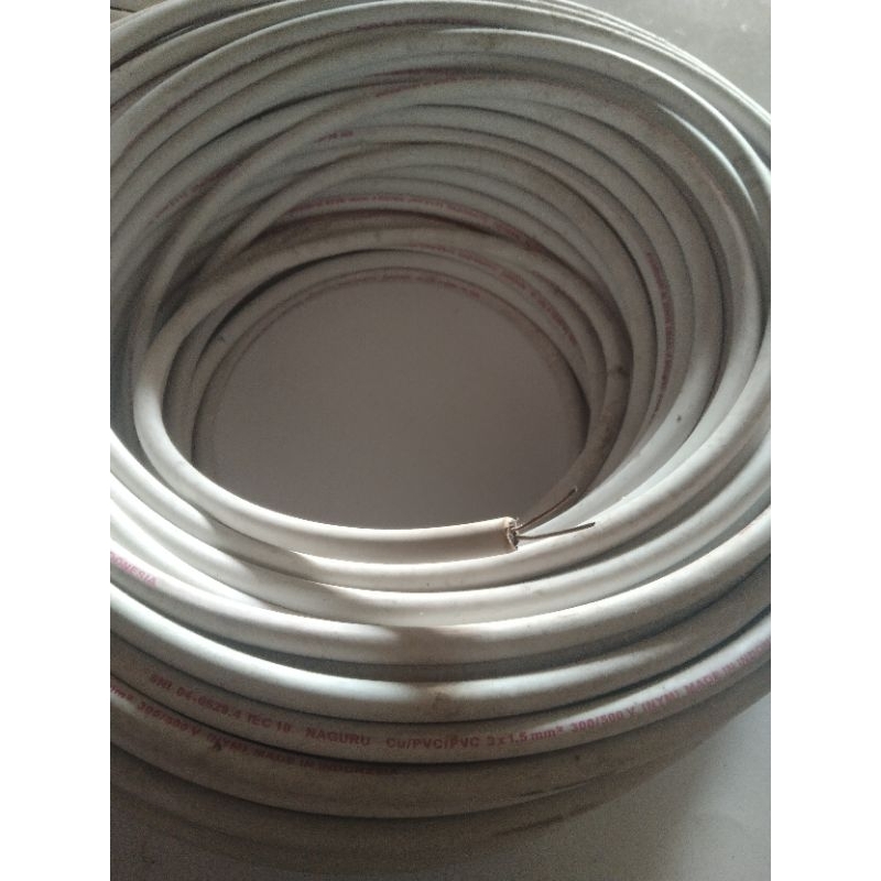 Kabel Nym 2x1.5 Naguru per meter (SNI)