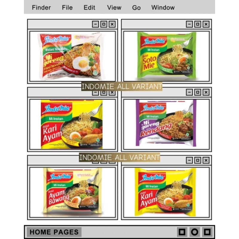 

INDOMIE ALL VARIANT